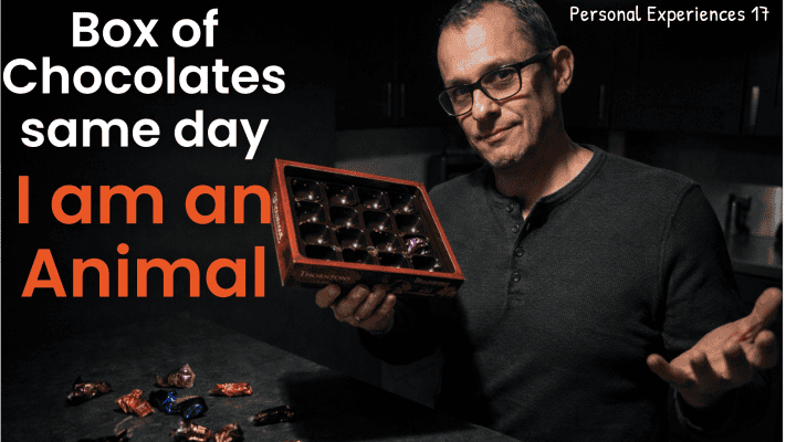 Neil's raw admission about food addiction and all-or-nothing eating patterns