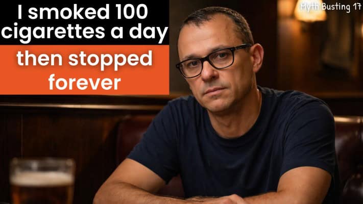Man's journey from smoking 100 cigarettes daily to 19 years smoke-free using all-or-nothing approach