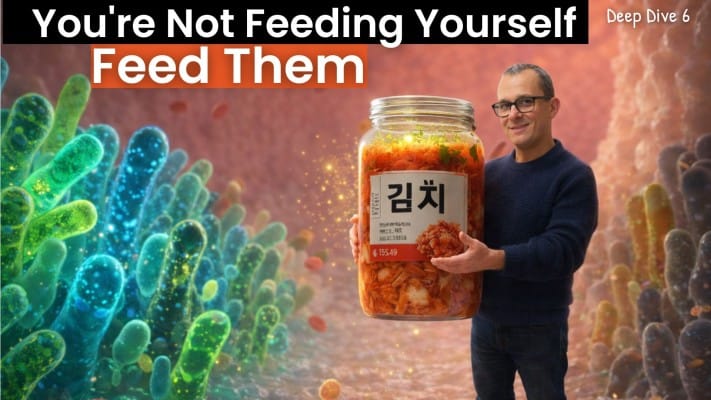 Man tracking gut health improvements after 18 months eating fermented foods and 30 plants weekly