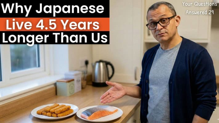 Japanese longevity research showing omega-3 levels and life expectancy data