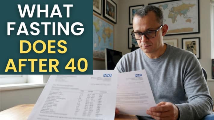 Neil tracking blood results and ketone levels during an 11-day fast after 50